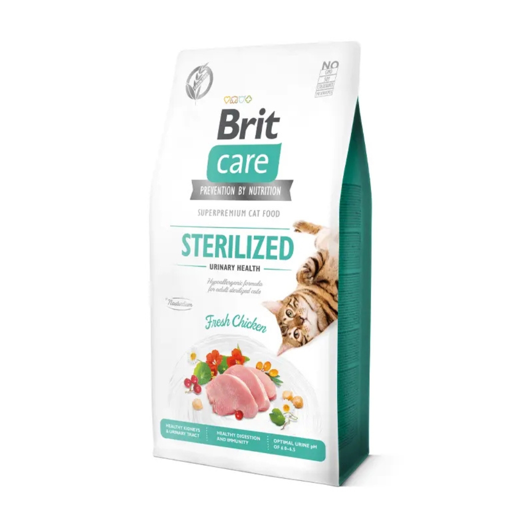 BRIT CARE CAT STERILIZED URINARY FRESH CHICKEN 7K
