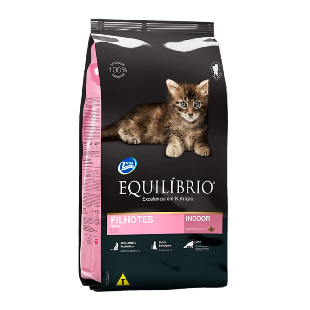EQUILIBRIO GATOS CACHORRO INDOOR 7.5K