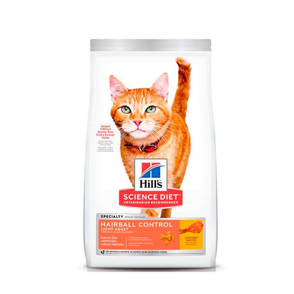 HILL'S ADULTO LIGHT HAIRBALL CONTROL 3.17K